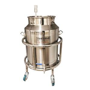 64L Full stainless steel Fermenter/Storage Tank with SS Dolly