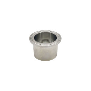 2" Triclover Cover Ferrule with 1 1/2" Female Thread