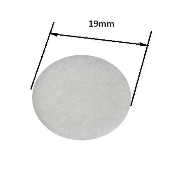 10 x 19mm PP Conton Filter pads for Carbon Filter
