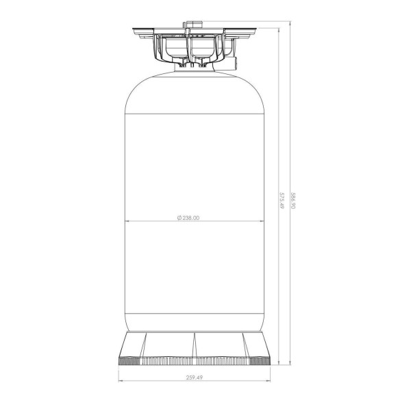 20L Fermenter King Junior Unitank Pressure Fermenter with BlowTie Spunding Valve