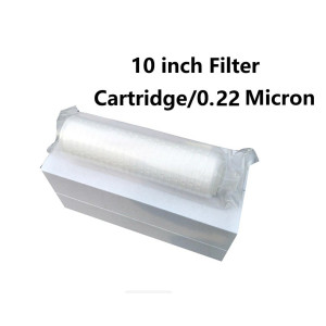 Replacement cartridge for 10 Inch Millipore Beverage Filter - 0.22 micron