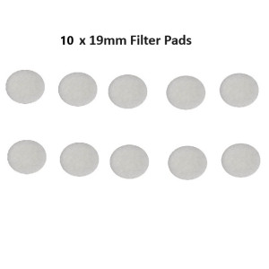 10 x 19mm PP Conton Filter pads for Carbon Filter
