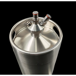 10L MINI Stainless Steel KEG WITH TAP HEAD
