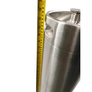 10L MINI Stainless Steel KEG WITH Screw Lid