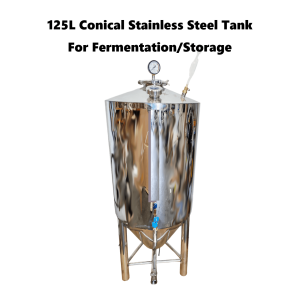 125L Full stainless steel Conical Fermenter/Storage Tank