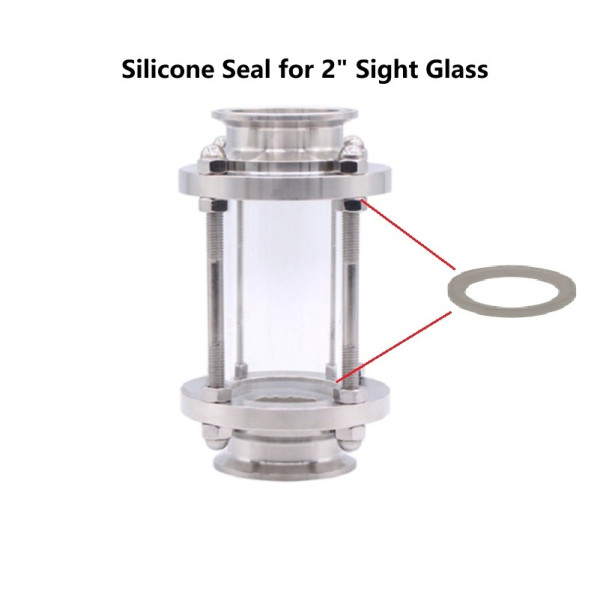 Silicone Seal for 2" Sight Glass
