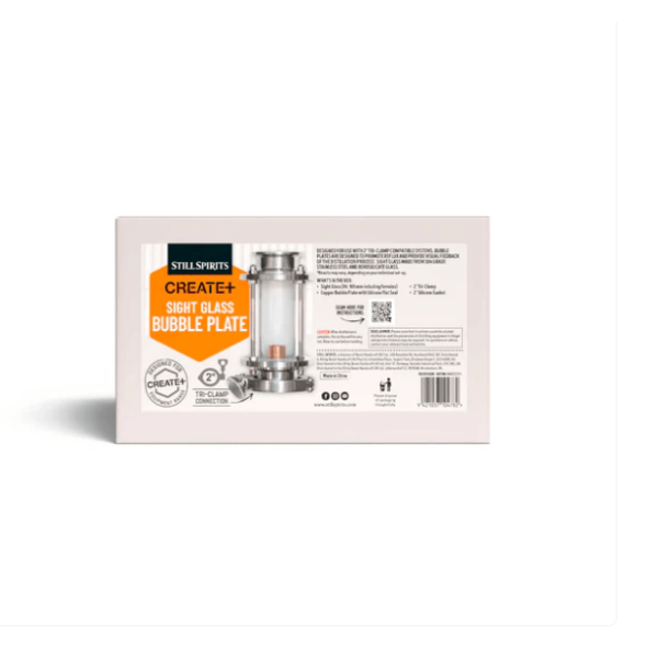 Still Spirits Create+ Sight Glass 2" Bubble Plate Kit