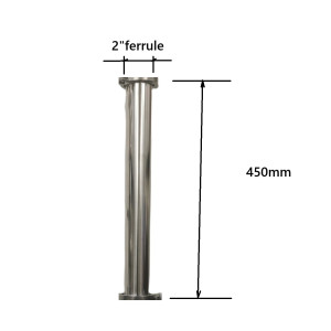 2" x 450mm Stainless steel Condenser