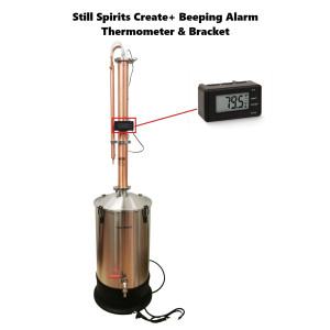 Still Spirits Create+ Beeping Alarm Thermometer & Bracket