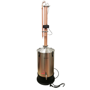 New Deluxe Still Spirits Create+T500 Pro Copper Condensor Distilery Kit -25L Turbo Boiler
