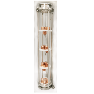 3 Inch x 4 Plats  Crystal clear Column