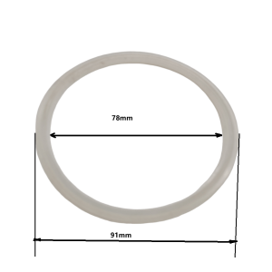 3" Bearded Silicone Seal for 3 inch Bubble plates seal( no inner ring)