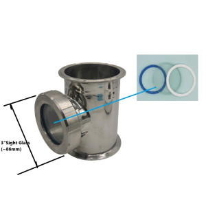 Replacement Glass and seal kit for 3 Inch Sight Glass
