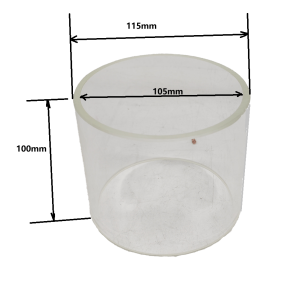 Replacement Glass tube for 4 Inch Sight Glass