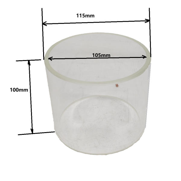 Replacement Glass tube for 4 Inch Sight Glass