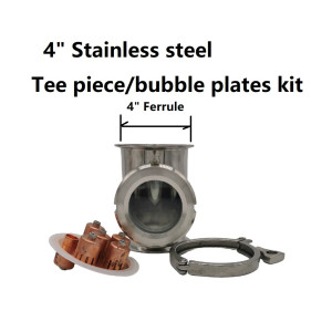 4 Inch Stainless Steel Tee Piece Set