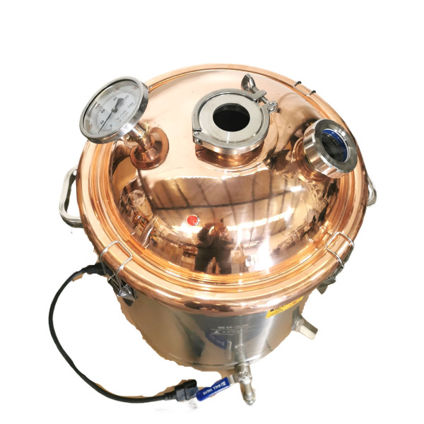 240V/2400W Temperature Controlled 50L Boiler with Copper Lid/dome /Sight glass