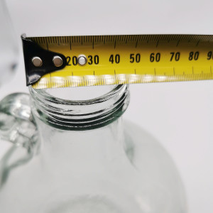 Wild Mounth 5L Glass Demijohn with Cap