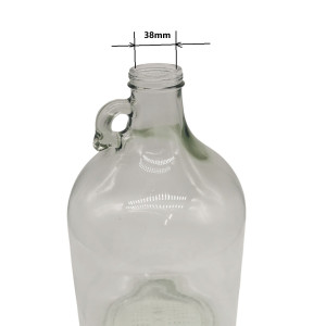 Wild Mounth 5L Glass Demijohn with Cap