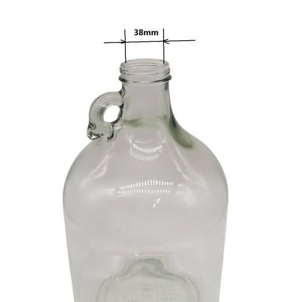 Wild Mounth 5L Glass Demijohn with Cap