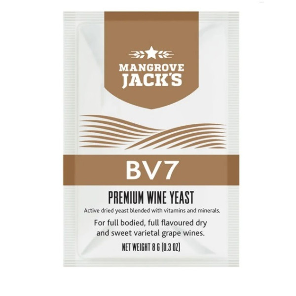 Mangrove Jack's Wine Yeast - BV7 8g