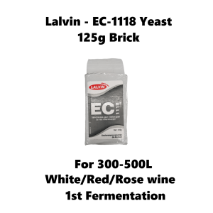 Lalvin - EC-1118 x 125g Yeast Brick Make 300-500L Wine