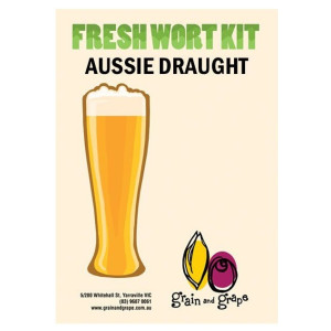 Grain & Grape FWK (Made by Kegking) - Aussie Draught Kit -17L