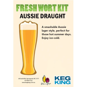Grain & Grape FWK (Made by Kegking) - Aussie Draught Kit -17L