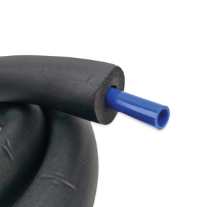 Blue Glycol Insulation Hose 2m Roll x 12mm ID x 16mm OD - Foam 15mm Thick