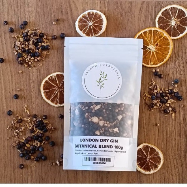 Island Botanicals Handcraft Gin Making Botanicals Blend 100g - London Dry Gin