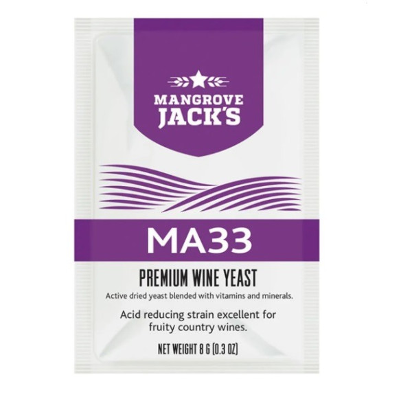 Mangrove Jack's Wine Yeast - MA33 8g