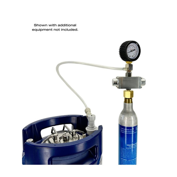 Premium Universal Mini Gas Master Co2 Regulator Kit