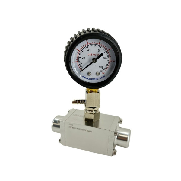 Premium Universal Mini Gas Master Co2 Regulator Kit