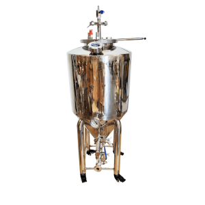 New Full Stainless Steel 34L Conical Fermenter (Basic Setup)