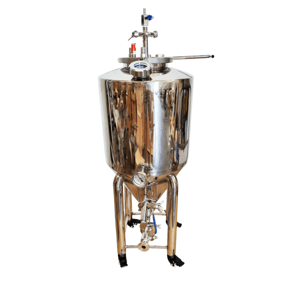 New Full Stainless Steel 34L Conical Fermenter (Basic Setup)