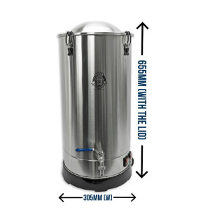 240V/2300W 35L Turbo Boiler with Stainless steel Lid 48mm Hole