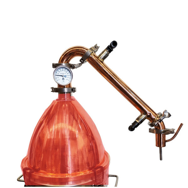 Stillmate Modular Alembic Pot Still Copper Condensor Kit