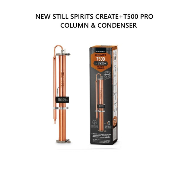 New Classic Still Spirits Creat+T500 Pro Copper Condensor Distillery Kit - 25L Still Spirits Boiler