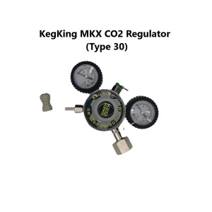 KegKing MKX CO2 Two Gauge Regulator