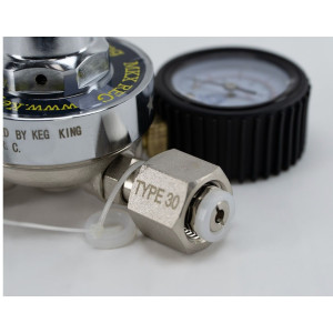 KegKing MKX CO2 Two Gauge Regulator