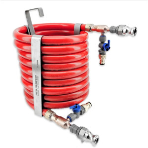 New Red Reaper Counter Flow Chiller Garden Hose & Camlock Kit
