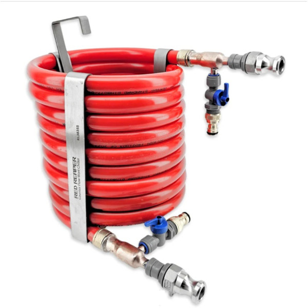 New Red Reaper Counter Flow Chiller Garden Hose & Camlock Kit