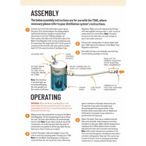 New Still Spirits Create+ Water Flow Regulator For T500 Condenser