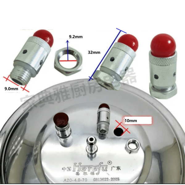 Pressure Relife Valve(PRV) for Heavy duty lid