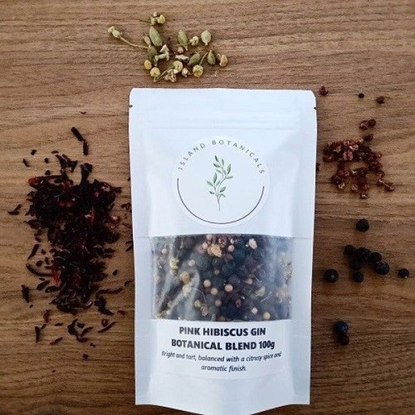 Island Botanicals Handcraft Gin Making Botanicals Blend 100g - Pink Peppercorn Gin
