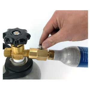 Sodastream Filling Adaptor with Bleed Valve (AUS Thread)