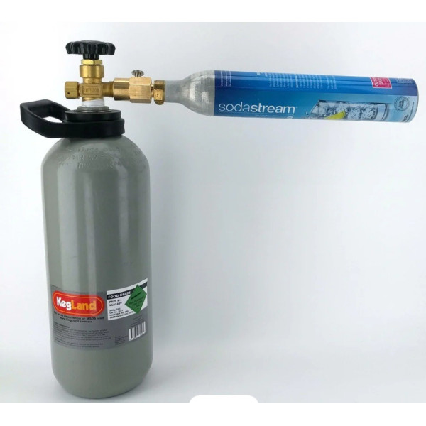 Sodastream Filling Adaptor with Bleed Valve (AUS Thread)