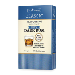 Still Spirits Classic Navy Dark Rum Sachet (2 x 1.125L)