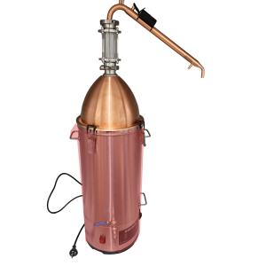 New Still Spirits Create+ Alembic Pot Still Copper Condensor Kit with Sight glass/Gin Basket