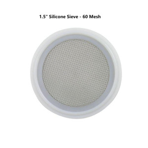 1.5 Inch TC Stainless Mesh Screen Silicone- 60 mesh